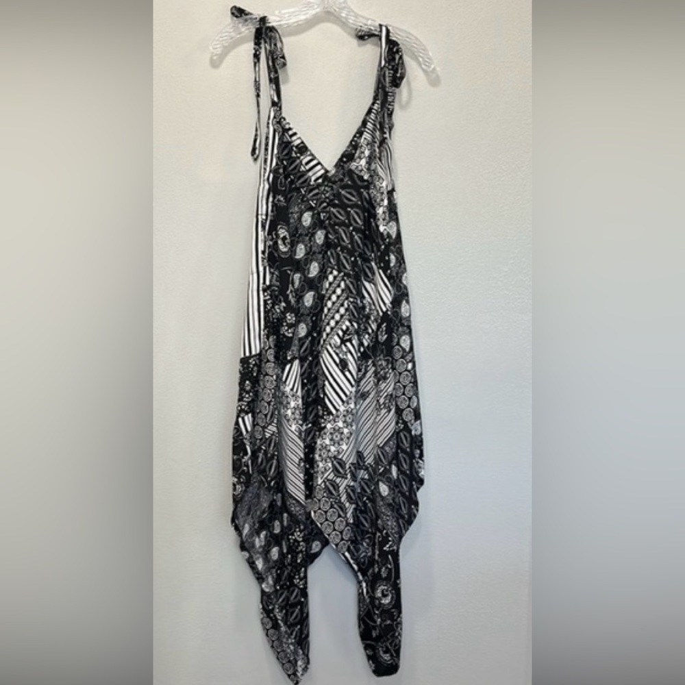 IJOAH Handkerchief Strappy Harem Jumpsuit
